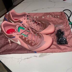 New NIKE ZOOM RIVAL SPRINT TRACK SPIKES SHOES Men’s 10 / Women’s 11.5